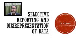 Selective Reporting and Misrepresentation of Data [upl. by Christalle424]