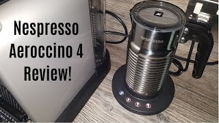 Nespresso Aeroccino 4 Milk Frother Review  Worth upgrading from the Aeroccino 3 [upl. by Winfield232]