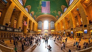 Walking Tour of Grand Central Terminal — New York City 【4K】🇺🇸 [upl. by Levesque633]