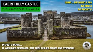 Caerphilly Castle  The Largest in Wales 2nd in Britain [upl. by Dionisio]