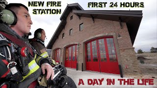 First 24 Hours in a New Fire Station  A Day in the Life [upl. by Onailime]