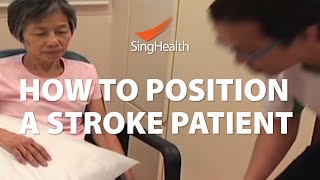 How To Position A Stroke Patient [upl. by Alisha952]