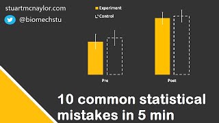 Ten Statistical Mistakes in 5 Min [upl. by Vesta]