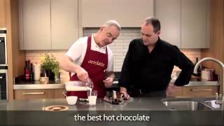 How to make a hot chocolate using an aerolatte milk frother [upl. by Alyss]